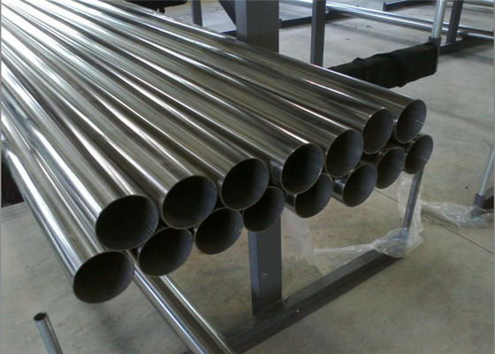 Eğimli ASTM312 Dikişsiz Paslanmaz Boru 101.6mm OD Soğuk Haddeleme
