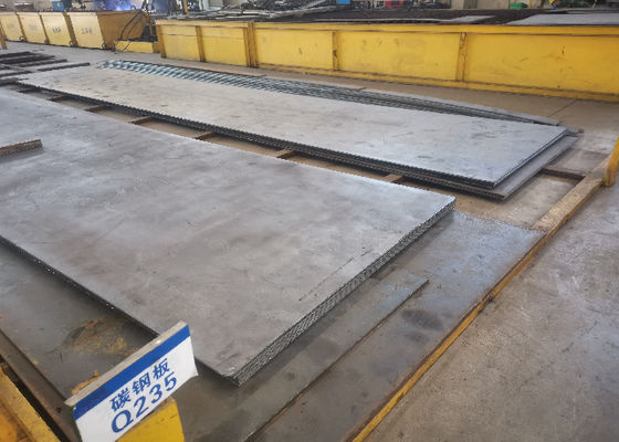 ASME HR Q235 A36 Karbon Çelik Levha Sac 10.00mm Kalınlık