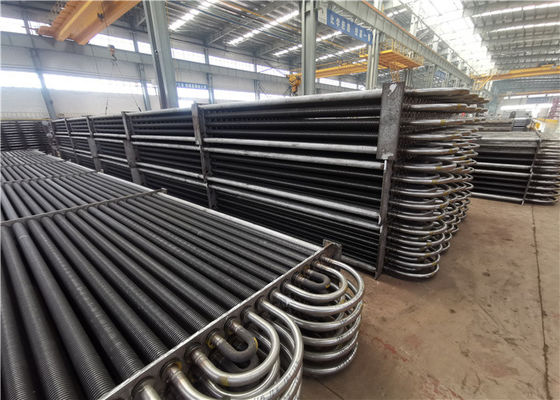 Eşanjör için ASME 316L Paslanmaz Çelik Kademeli Spiral Kanatlı Boru