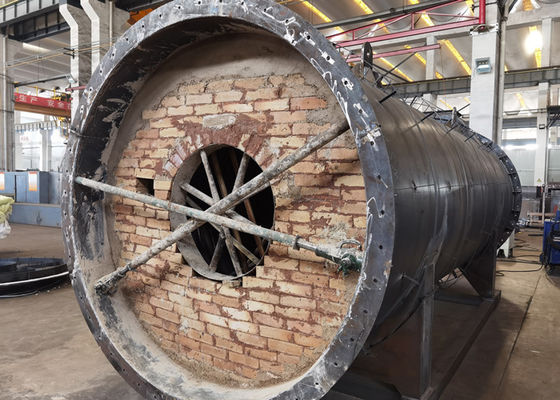 1.25MPA ASME Dikey Gaz Yakıtlı Kombi Sıkma Borusu Düzenlemesi