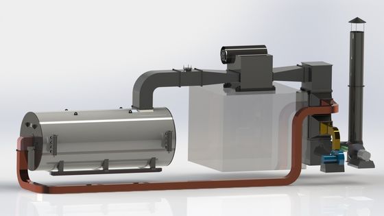 1.6MPa Baca Gazı Devridaim Sistemi Organik Isı Taşıyıcı Kazan