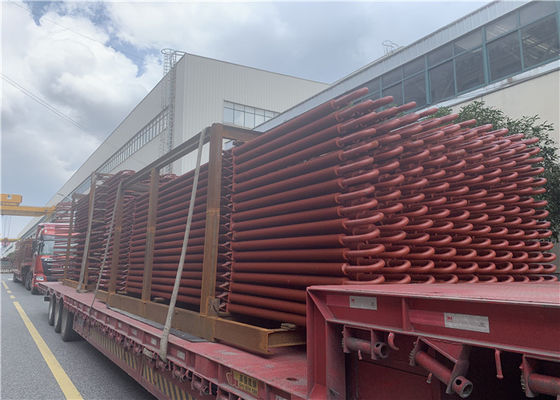 HVAC Endüstriyel Eşanjör Ekonomizer Gömülü Kazan Fin Borusu