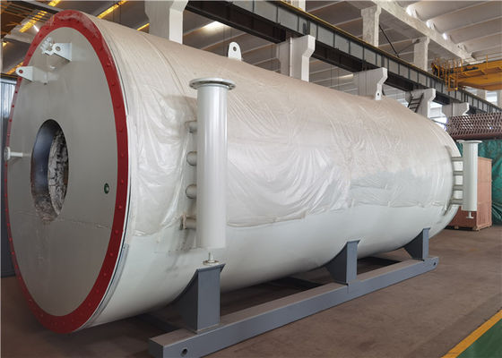 YYL Tipi ASME Yatay Petrol Gaz Kazanı Sıkma Borulu Organik Isı Taşıyıcı Kazan