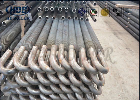 Santral ASME Karbon Çelik SA192 için 40 Mm Spiral Kazan Fin Borusu