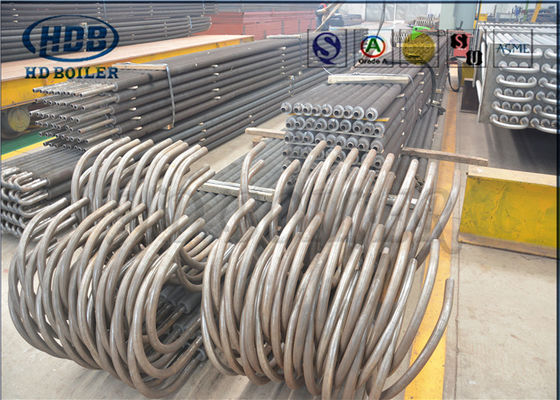 Santral ASME Karbon Çelik SA192 için 40 Mm Spiral Kazan Fin Borusu