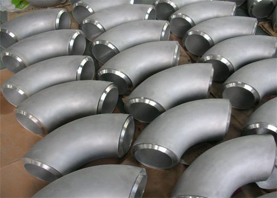 ASTM A234 Paslanmaz Çelik Boru Dirsekleri 3D Yarıçap SCH5S basınç seviyesi