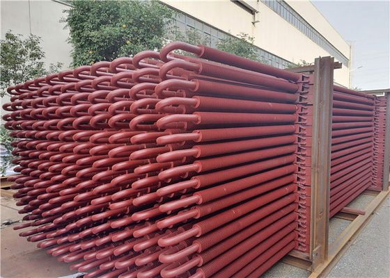 Santral ASME Karbon Çelik SA192 için 40 Mm Spiral Kazan Fin Borusu