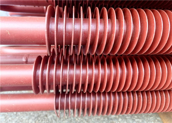 Santral ASME Karbon Çelik SA192 için 40 Mm Spiral Kazan Fin Borusu