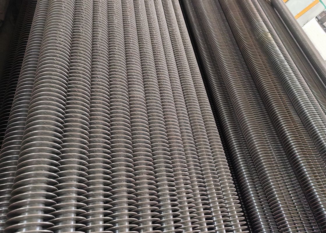 Paslanmaz Çelik Spiral Boiler Fin Tube Asme Standartı ile Üstün Isı Dökme için