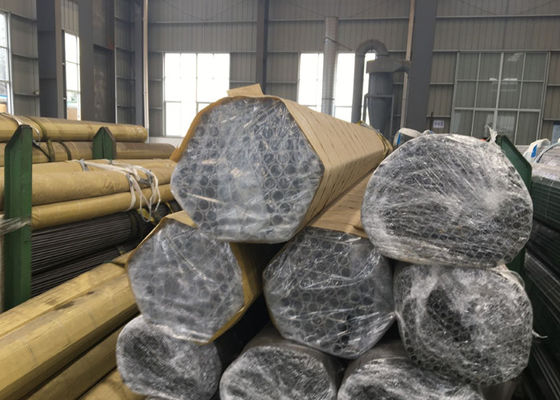 Ss Boru Kaynak / Çelik Dikişli Boru Cilalı ASTM A554 TP321 321H Uzunluk 6M